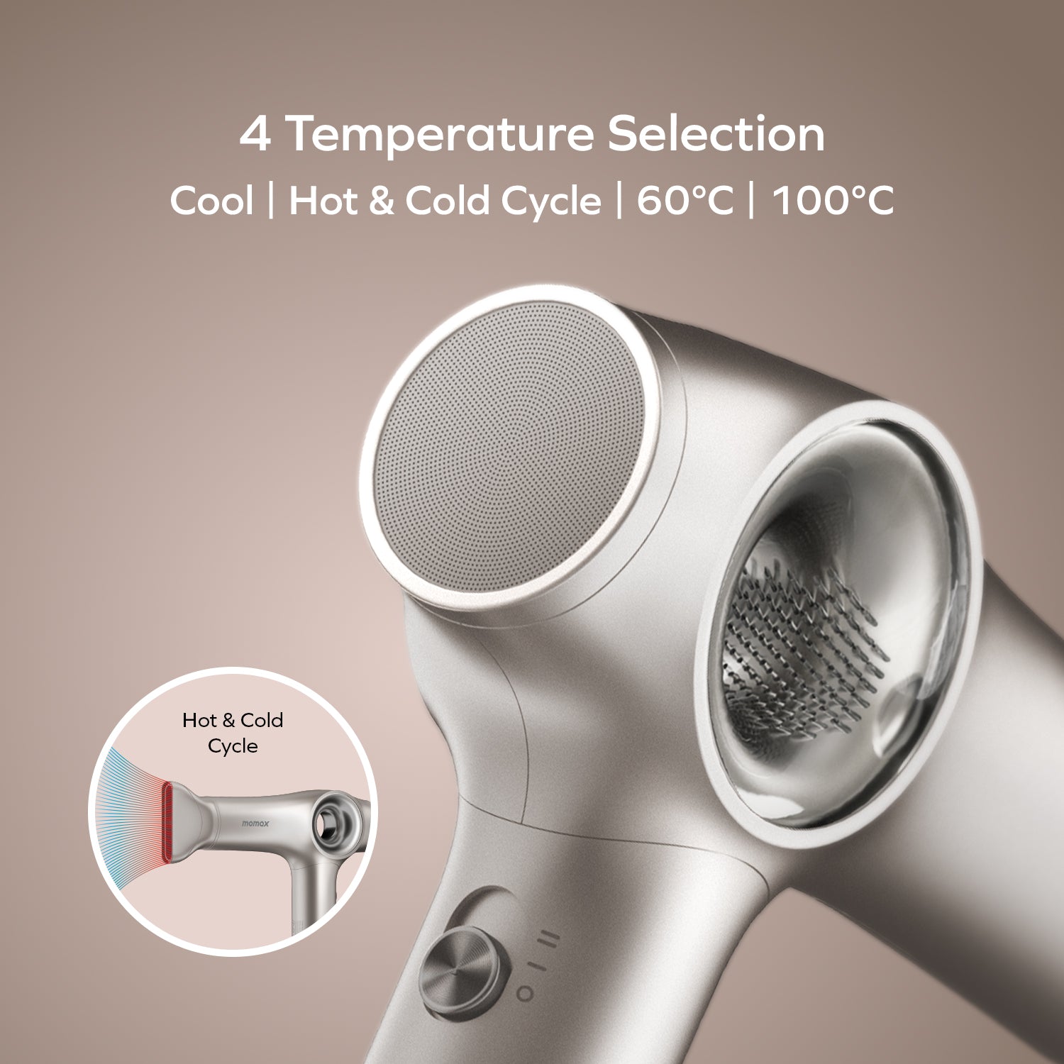 1-Care Velo High-Speed-Ion BLDC Hair Dryer
