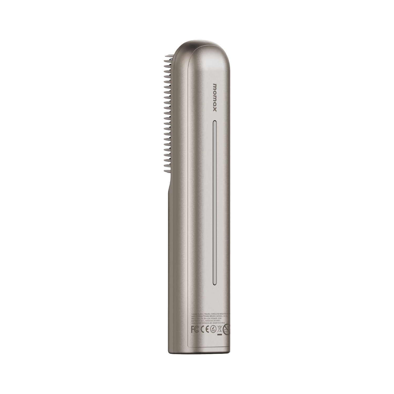 1-Care Sleek Travel Cordless Negative Ion Hair Straightening Brush