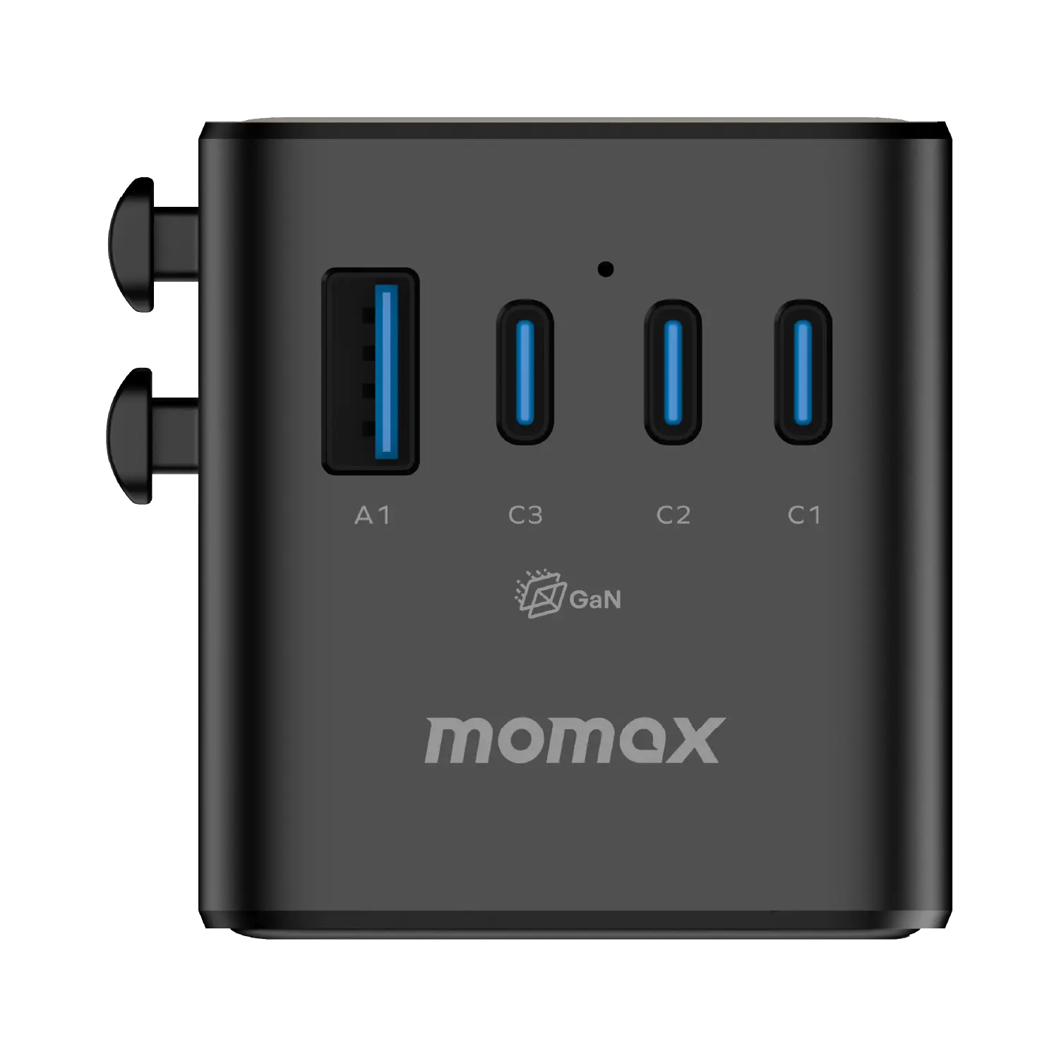 1-World² 205W 7-Port Dual AC Travel Adapter